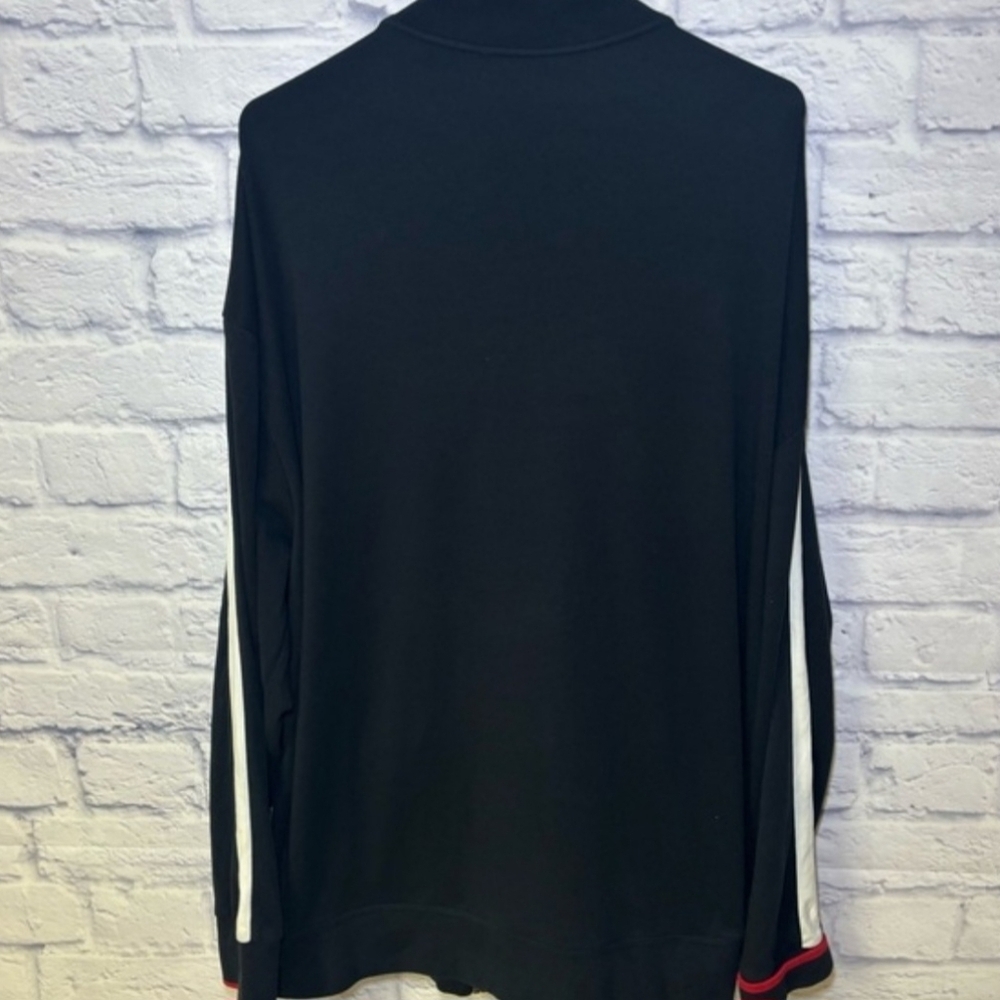 Polo Ralph Lauren Track Jacket Size 3XL Mens Navy Striped Arms Pony Logo  Zip - Picture 4 of 11